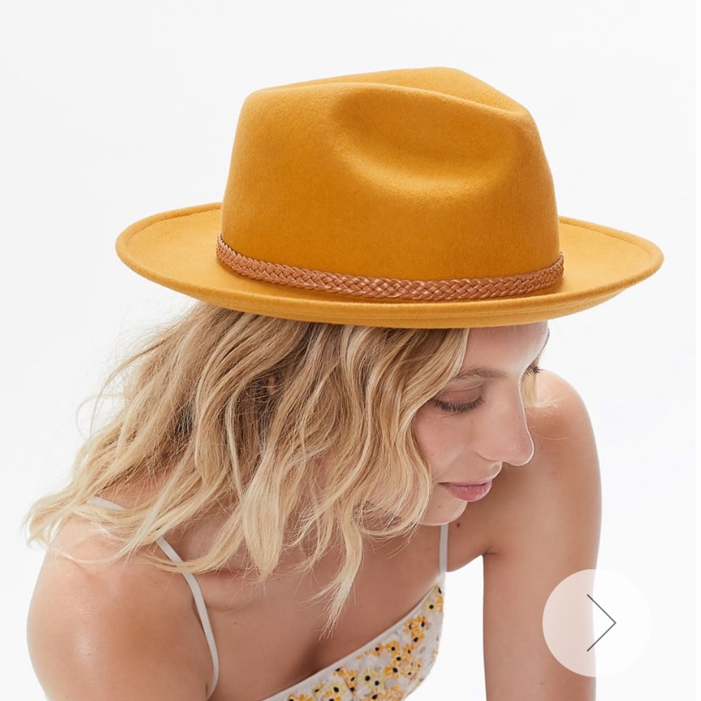 UO Taupe Wool Hat